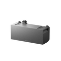 Anker SOLIX uitbreidingsbatterij 7 kWh in antracietgrijs met metalen behuizing en compacte rechthoekige vorm, uitbreidingsbatterij 7 kWh.